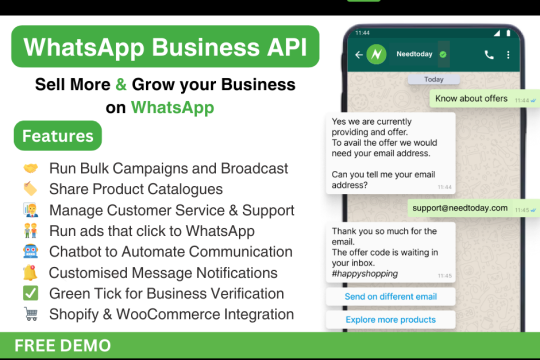 Needtoday WhatsApp Business API